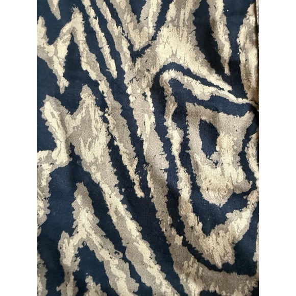 NWOT‎  Chaps Animal Print Skirt Black Brown Tan Stretch Sz 6 Cotton Blend Womens - Picture 2 of 4